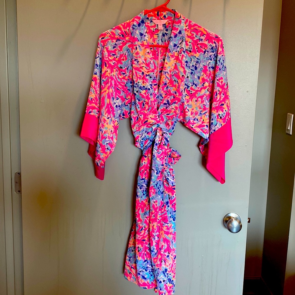 Lilly Pulitzer XS silk dress